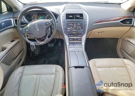 2016 Lincoln Mkz из США, поврежденный, VIN 3LN6L2J90GR617351